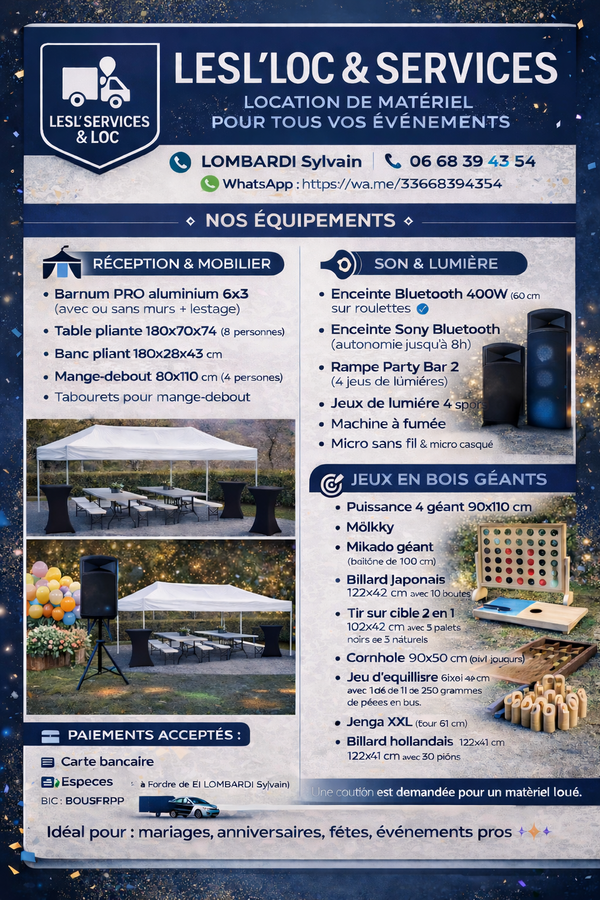 Flyer & catalogue complet
